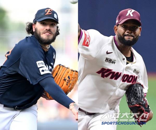 코디 폰세(왼쪽)-라울 알칸타라. 스포츠조선DB