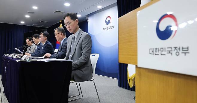 임기근 기획재정부 2차관이 20일 오전 서울 종로구 정부서울청사에서 2024년도 공공기관 경영평가 결과를 발표하고 있다. 2025.6.20. 뉴스1