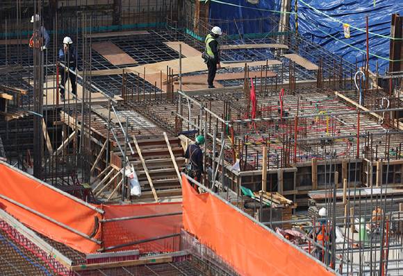 한 아파트 공사현장. [사진=연합뉴스]