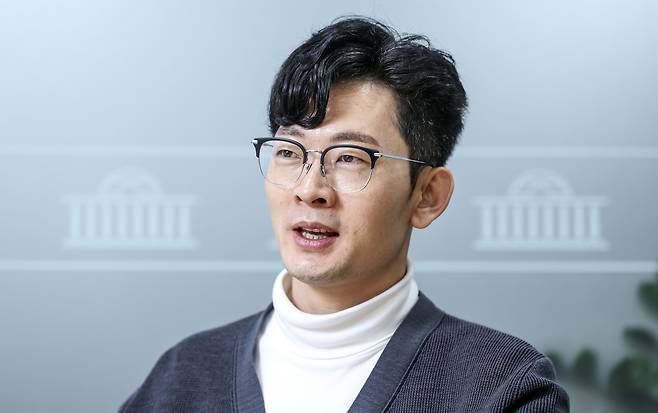 탈북민 출신 박충권 국민의힘 국회의원. 김성룡 기자