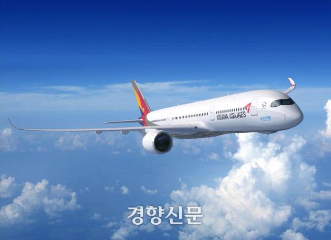 아시아나 항공기. 경향신문 자료사진