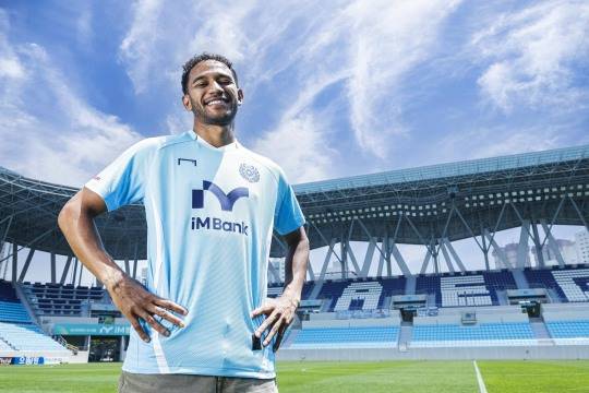 대구 유니폼을 입은 지오바니. 사진[연합뉴스]