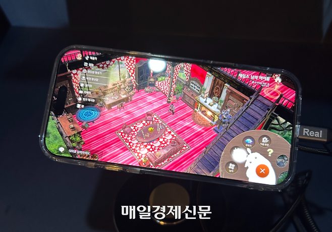 스마일게이트 로스트아크 모바일 ‘마이룸’ 콘텐츠. [사진=안선제 기자]