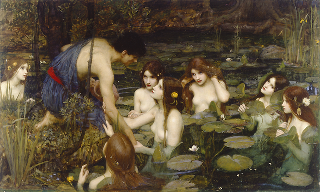 John William Waterhouse [Hylas and the Nymphs], 1888 ©Manchester Art Gallery