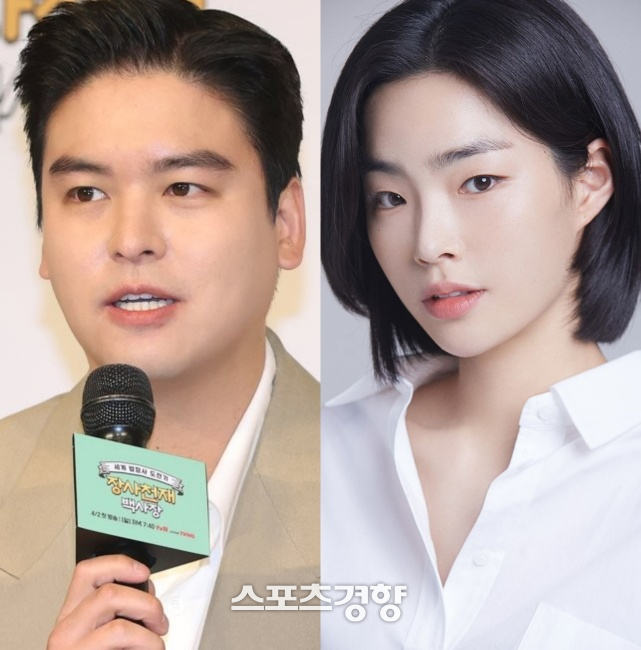 11월 결혼을 확정한 배우 이장우(왼쪽), 조혜원 커플. 사진 스포츠경향DB