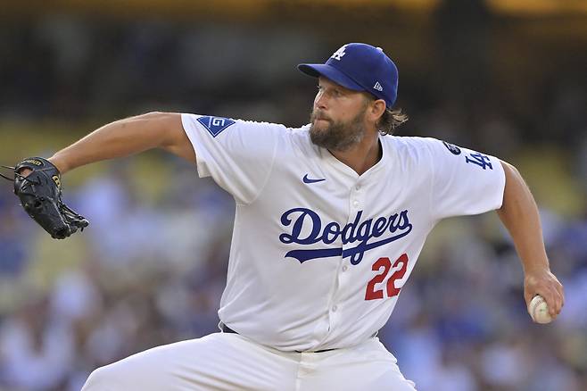 클레이튼 커쇼.  이매진이미지연합뉴스