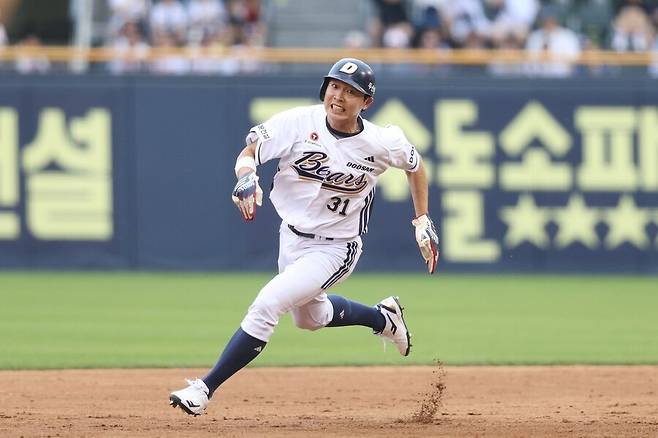 ▲ 정수빈 ⓒ두산 베어스