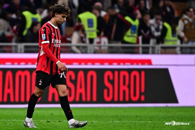 AC밀란 시절 주앙 펠릭스. /AFPBBNews=뉴스1