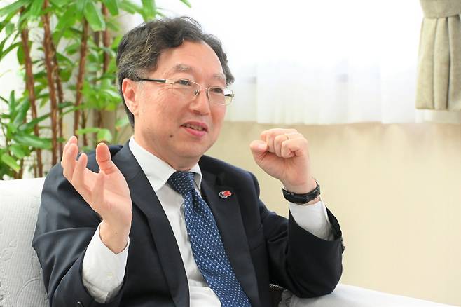 오스카 츠요시 주부산 일본국총영사 [주부산일본국총영사관 제공. 재판매 및 DB 금지]