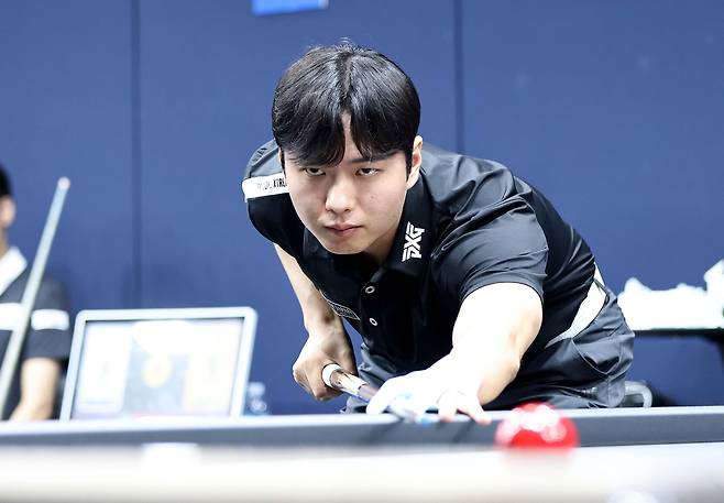 PBA 개막전에서 돌풍을 이어가는 전인혁 [PBA 제공. 재판매 및 DB 금지]