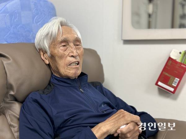 대한민국무공수훈자회 인천시 옹진군지회장을 지낸 이기일(92)씨는 1950년 9월 15일 장사상륙작전에 학도병으로 참전했다. 2025.6.13 /조경욱기자 imjay@kyeongin.com