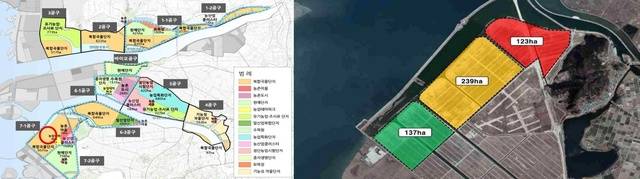 '새만금 복합곡물전문생산단지' 위치도/사진제공=농촌진흥청