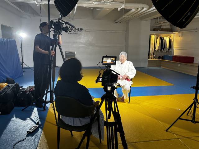 여성 유도의 길을 개척하며 지역 봉사에 힘쓴 서경애 어르신. 부산도시공사 제공