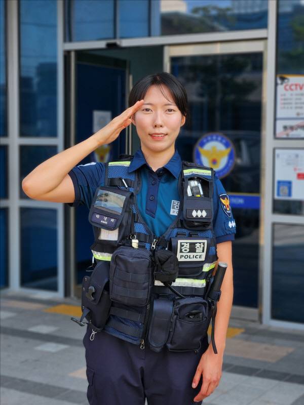 박경희 기동순찰대 경장.