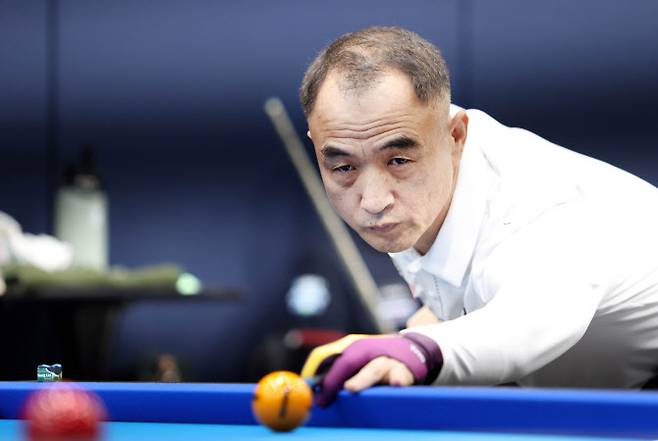 프로당구 PBA 참가 후 처음으로 4강애 오른 이승진. 사진=PBA 사무국