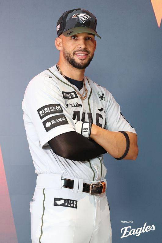 한화 새 외국인 타자 리베라토.(한화 이글스 제공)