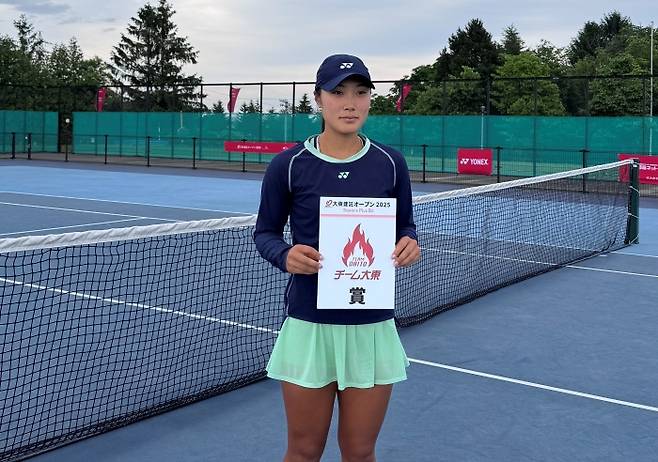 생애 첫 프로대회 결승에 오른 김유진(사진제공/드렌치 에이전시)