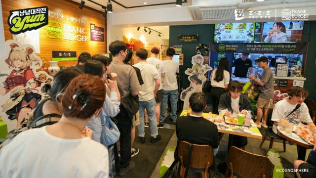 호여버스 ‘젠레스 존 제로’ x ‘프랭크버거’ 콜라보레이션 ‘냠냠대작전’ 시작.