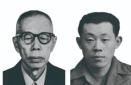 이의복(장남) (왼쪽),&nbsp; 이의명(차남) 독립운동가