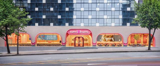 배스킨라빈스가 5월 16일 전략 매장으로 오픈한 서울 강남구 청담점. SPC그룹 제공