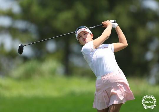 노승희의 티샷. 사진[연합뉴스]