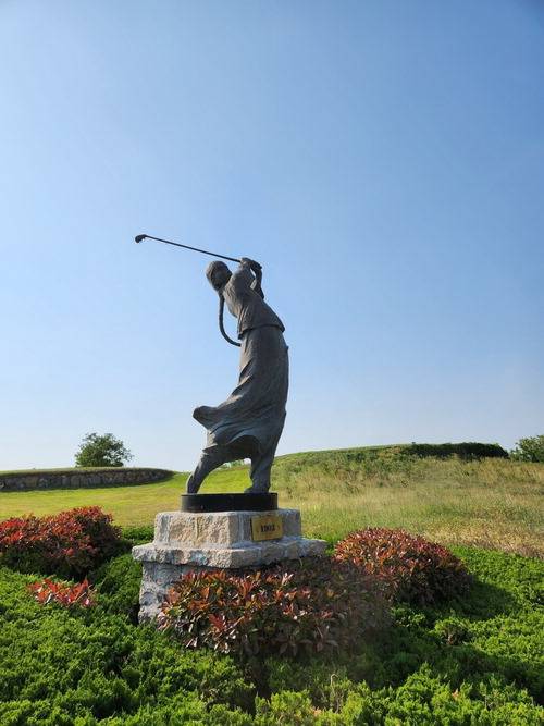 해수온천을 갖춘 천태CC.