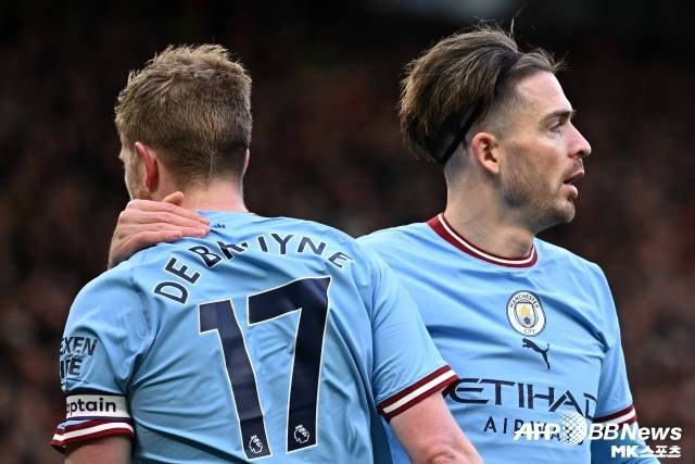 그릴리시는 현재 정기적인 출전 시간을 원하고 있다. 맨시티에 잔류하면 그렇게 될 가능성이 크지 않다. 그 역시 다른 팀에서 경쟁력을 되찾아야 한다. 사진=AFPBBNews=News1