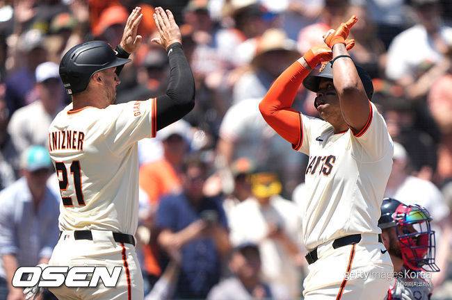 [사진] 샌프란시스코 자이언츠 라파엘 데버스. ⓒGettyimages(무단전재 및 재배포 금지)