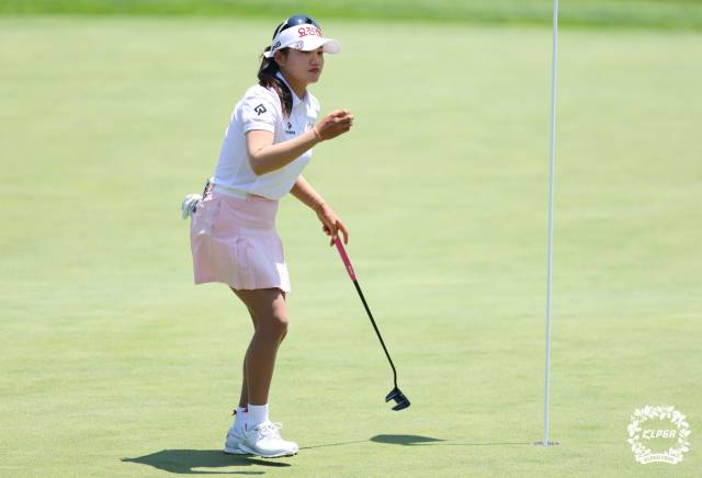 더헤븐 마스터즈에서 시즌 첫 승을 거둔 노승희. 사진 제공=KLPGA