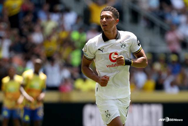 경기에 집중하는 조브 벨링엄. /AFPBBNews=뉴스1