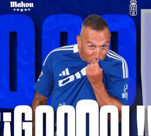 산티 카솔라. /사진=레알 오비에도 공식 사회관계망서비스(SNS) 영상 갈무리