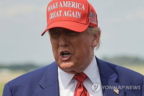 도널드 트럼프 미국 대통령 [로이터 연합뉴스 자료사진. 재판매 및 DB 금지]