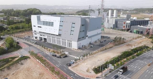 ▲ 신청주변전소 전경./한국전력 제공