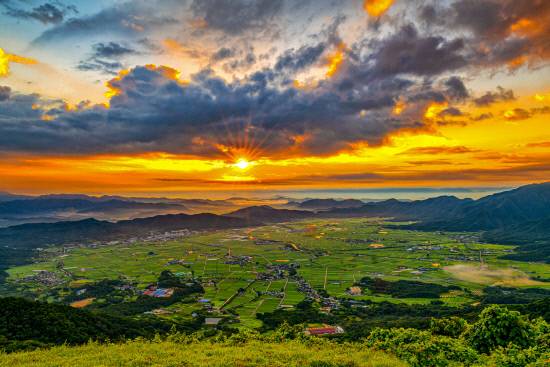 운석충돌구 전경