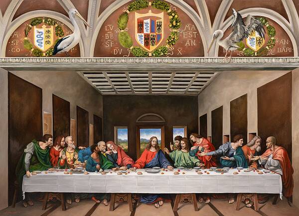 최후의 만찬. 김형진作