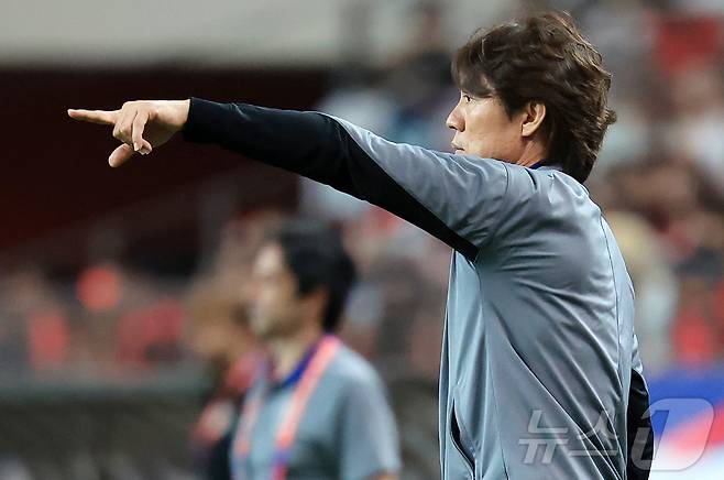 홍명보 축구대표팀 감독. /뉴스1 ⓒ News1 김진환 기자