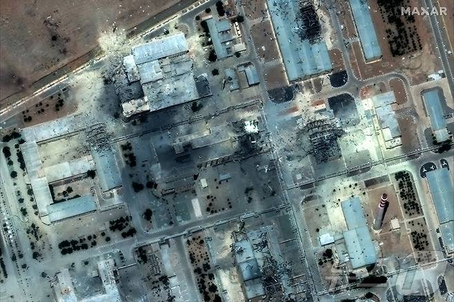 MAXAR TECHNOLOGIES via REUTERS ⓒ 로이터=뉴스1 ⓒ News1 신성철 기자