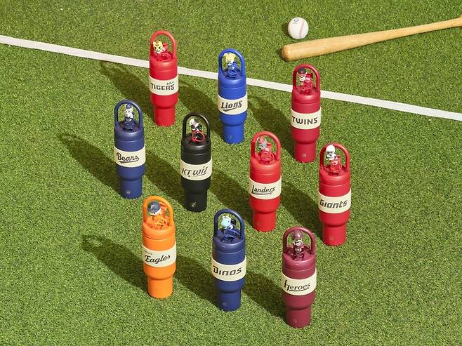 KBO가 ‘오덴세’와 협업 텀블러 상품을 출시한다. 사진 | KBO