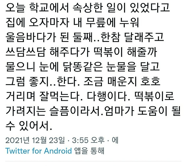 image.png 다행이다, 떡볶이로 가려지는 슬픔이라서.jpg