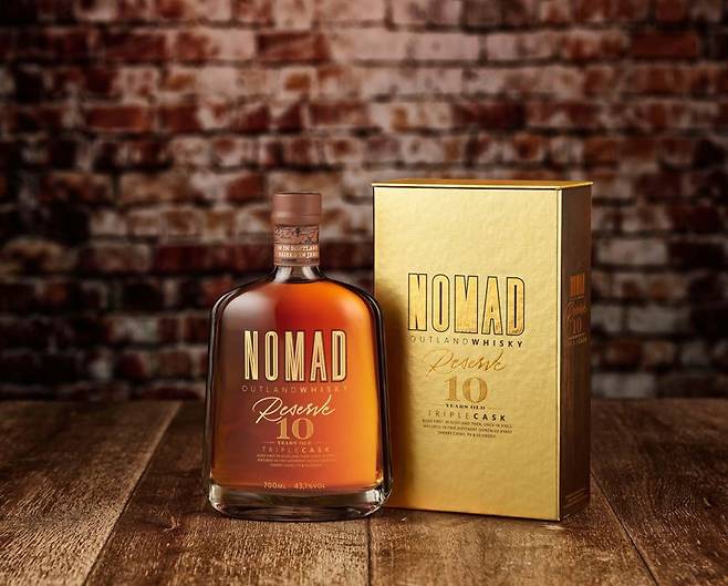 골든블루가 출시한 '노마드 리저브 10'. 골든블루 제공