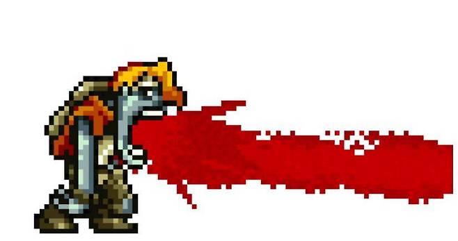 여담이지만 이러한 멋진 연출이 메탈 슬러그라는 게임을 더 오래 기억하게 만드는 것 같다