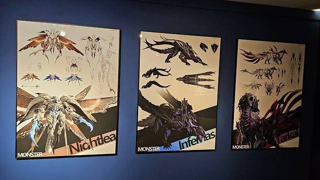 다양한 미디어 전시물