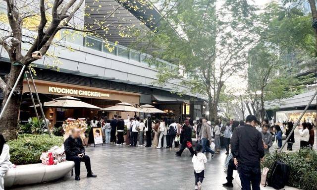 2월 교촌치킨이 중국 선전에 문을 연 선전 1호점 전경. 교촌치킨 제공