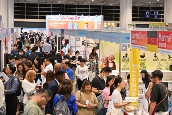 지난달 26~28일 홍콩 전시컨벤션센터에서 ‘홍콩 국제 의료·헬스케어 박람회’가 진행됐다. / 홍콩무역발전국 제공