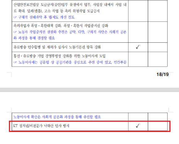 제21대 대통령선거 정책과제 제안 및 질의서 회신 일부 발췌. [사진=안세준 기자]