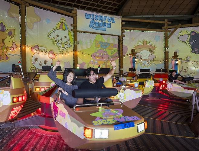 에버랜드 챔피온쉽 로데오 옆에 마련된 NCT WISH 테마 공간 ‘에버 위시존’