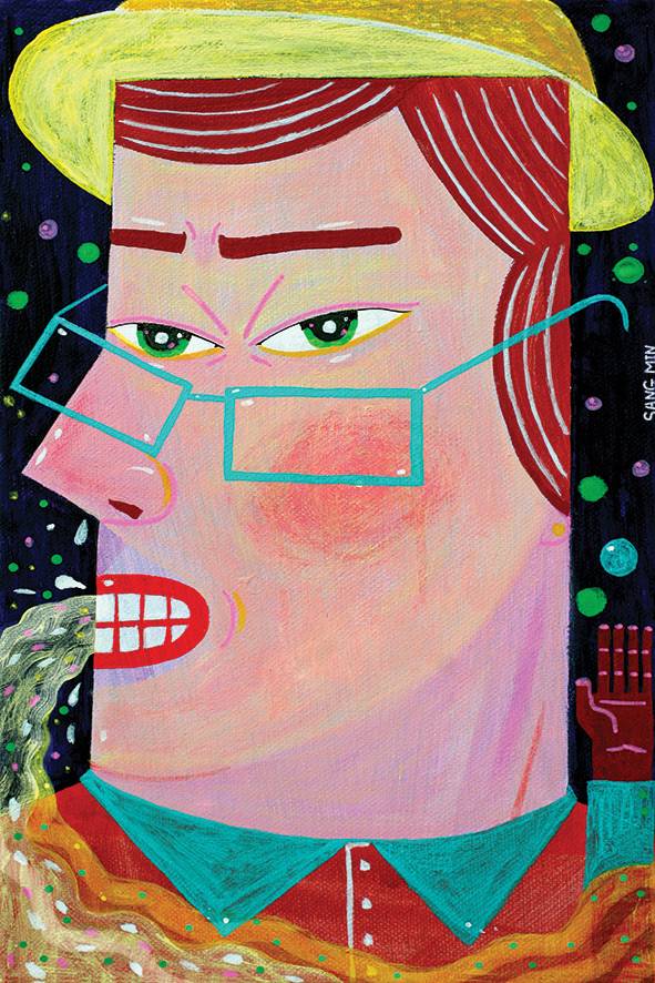 캔버스에 아크릴(21×34㎝)