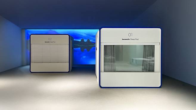 < 벤자민 Sleep Pod(슬립팟) / 출처 : 비알랩 >