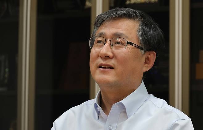 김성환 환경부 장관 후보자 [한주형 기자]