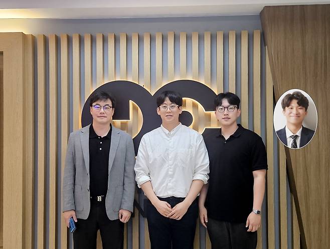 이번 연구를 수행한 박인규(왼쪽부터) KAIST 교수 최중락 ETRI 박사 이돈호 KAIST박사과정 ,한찬규 KAIST 석사.[KAIST 제공]